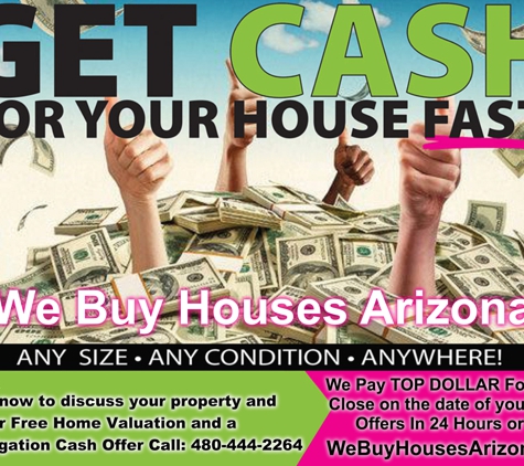 We Buy Houses Arizona - Mesa, AZ. At https://www.webuyhousesarizona.com we buy houses FAST and for CASH!