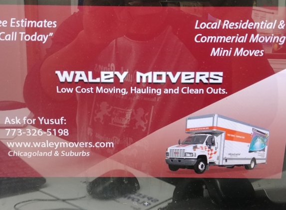 WALEY MOVERS - Chicago, IL. Appointment Necessary, Call Today.