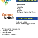 Math Tutoring Center - Tutoring