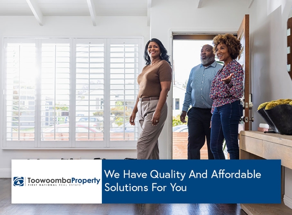 Toowoomba Property First National - Toowoomba City, QLD. We Have Quality And Affordable Solutions For You