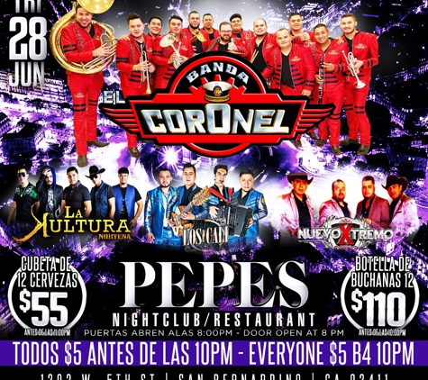 Pepe's Night Club - San Bernardino, CA