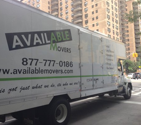 Available Movers & Storage - Bronx, NY
