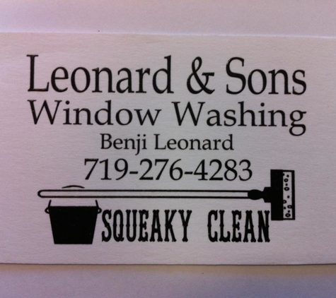 Leonard & Sons Window Washing - Canon City, CO