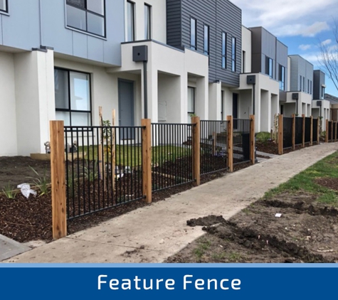 Blue Sovereign Fences & Gates. Feature Fence