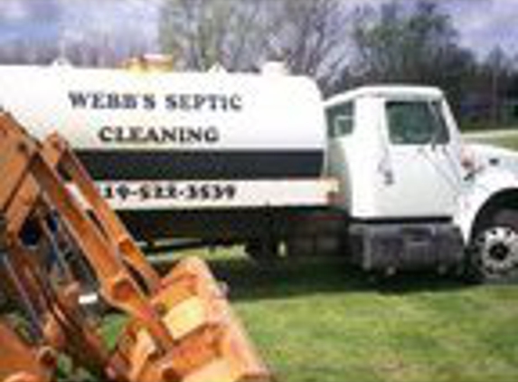 Webb's Septic Tank Cleaning & Maintenance - Mansfield, OH