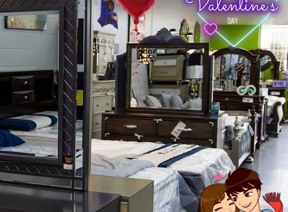 Furniture Warehouse 1 - Dallas, TX. Be My Valentin.