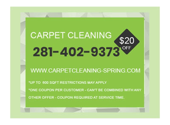 Carpet Cleaning Spring - Spring, TX