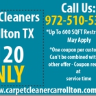 Carpet Cleaner Carrollton TX