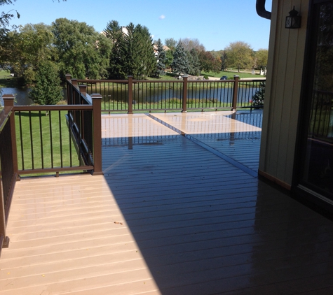 Nelson Custom Builders Inc. - Island Lake, IL. Composite Deck