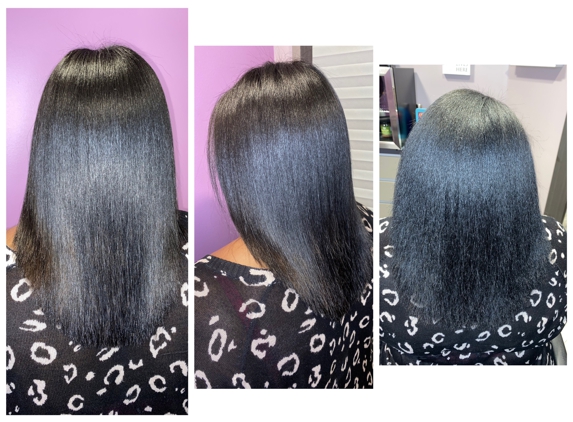 Custom Hair Extensions & Hair Loss Center - Tucker, GA. Amino Acid Treatment & Trim