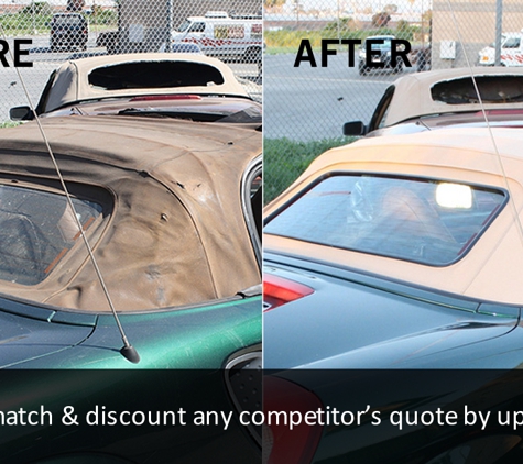 Convertible Tops Repair & Replacement Services Miami FL Florida - PRIME AUTO TOPS - Miami, FL