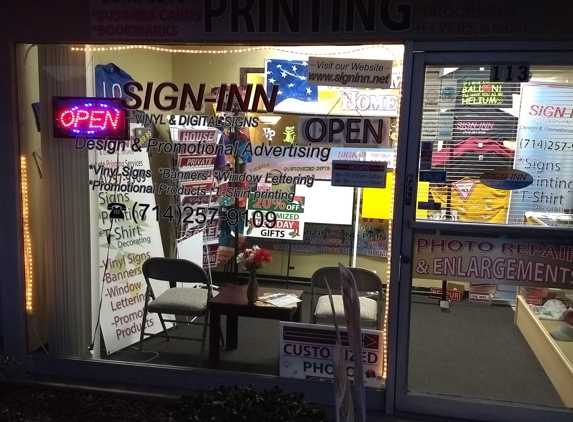 SIGN-INN Vinyl & Digital Signs - Brea, CA