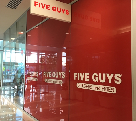 Five Guys - Culver City, CA. Mall sign