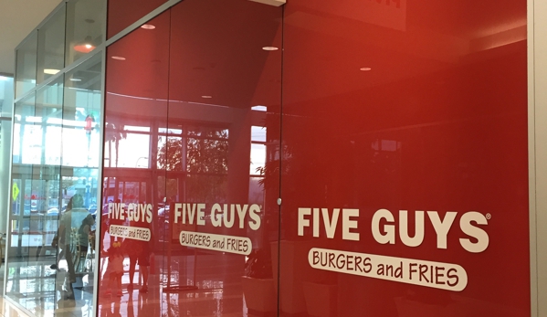 Five Guys - Culver City, CA. Mall sign 