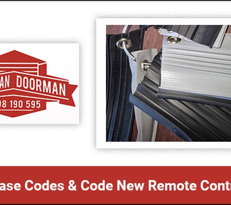 Australian Doorman - Kippa-Ring, QLD. Erase Codes & Code New Remote Control