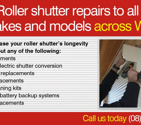 Mr. Rollershutter - Wangara, WA. We Pride Ourselves On Customer Service