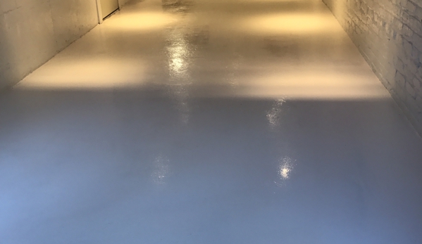 Eddy Epoxy floor finished - Elmont, NY. Epoxy floors finished