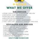 Gratitude Homecare - Hospices