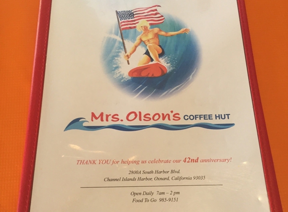 Mrs Olson's Coffee Hut - Oxnard, CA