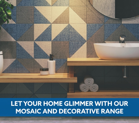Queensland Tile Distributors Pty Ltd - Virginia, QLD. Let Your Home Glimmer With Our Mosaic And Decorative Range