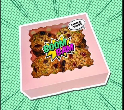 Boom Bam Cookies - Dublin, CA. Dozen-Cookie Box