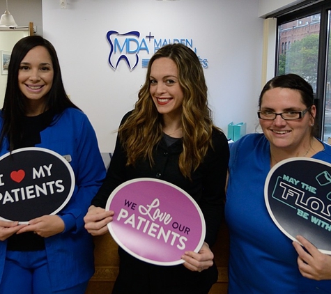 Malden Dental Associates - Malden, MA. MDA team - We Love OUR PATIENTS
