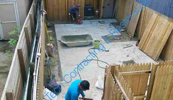 Hi Tech contracting and restoration corp - brooklyn, NY. Installing New Pavers