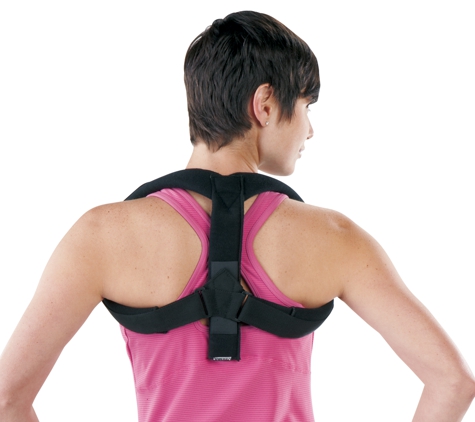 Primo Medical Supplies - San Antonio, TX. The Clavicle Strap is a lightweight brace that holds the shoulder in correct alignment to stabilize the clavicle and to help promote healing