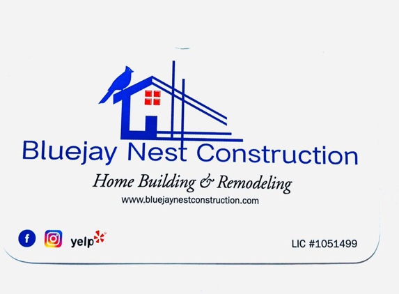 Bluejay Nest Construction Inc - Sunnyvale, CA