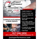 J Automotive & Performance - Auto Oil & Lube