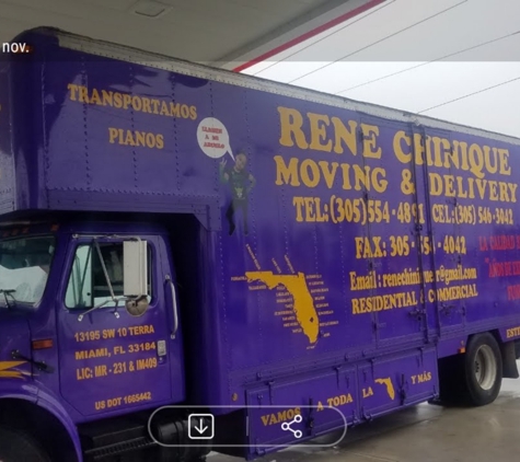 Rene Chiniciue Moving & Delivery Service - Miami, FL