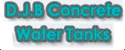 D J B Tank & Drainage Contractors - Concrete Products