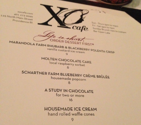 Xo Steakhouse - Providence, RI