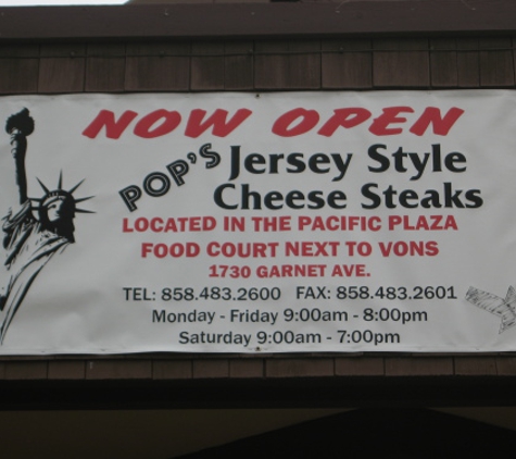 Pop's Jersey Style Steaks - San Diego, CA
