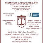 Thompson & Associates Inc