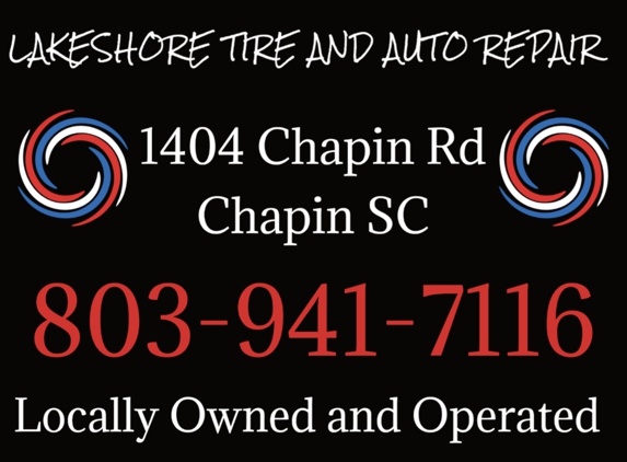 LakeShore Tire and Auto Repair - Chapin, SC