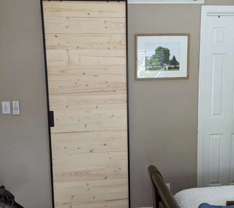 Bursha Interior Decorating LLC - Spartanburg, SC. Barn Door Installation