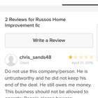 Russo's Home Improvement LLC