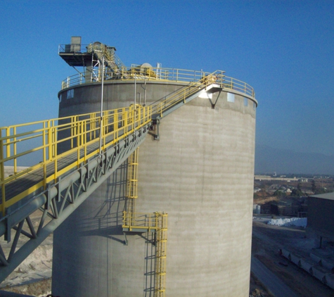 Applied Conveyor Technology Inc (The ACT Group) - Fontana, CA. Cleaning and repairing silos