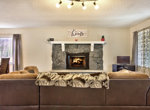 Apex Building Solutions, LLC - Wasilla, AK. Old Stone fire place upgrade