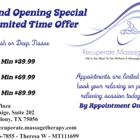 Recuperate Massage