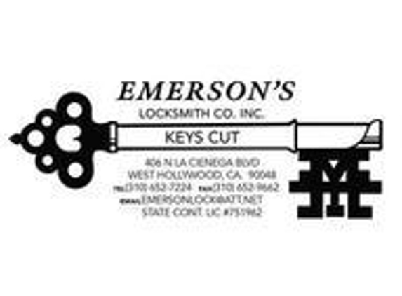 Emerson's Locksmith Co. - Los Angeles, CA