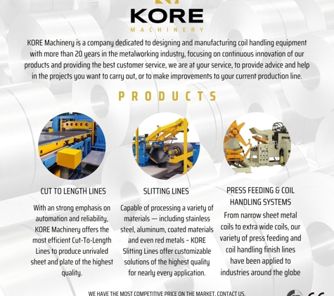 KORE Machinery - Dover, DE