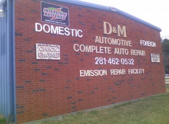 D & M Automotive - Crosby, TX