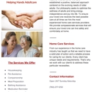 Helping Hands Adult Care - Home Health Services