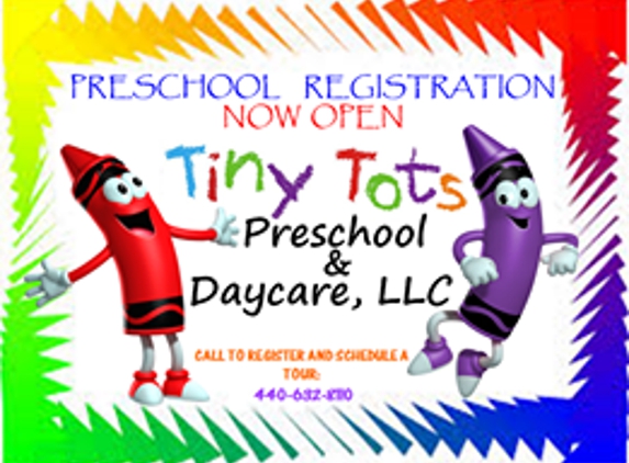 TINY TOTS PRESCHOOL & DAYCARE - Middlefield, OH