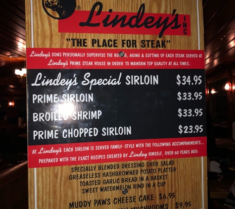 Lindey's Prime Steak House - Saint Paul, MN