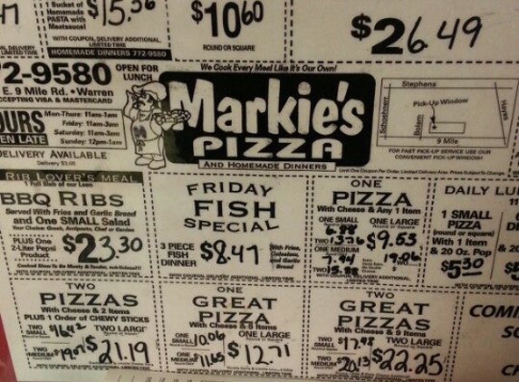 Markies Pizza - Warren, MI