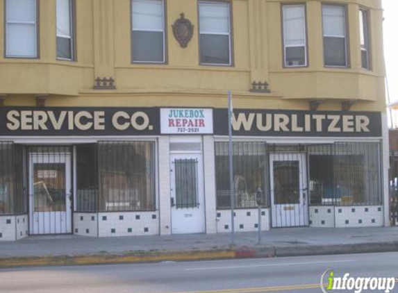 J & K Service Co Wurlitzer Sales Parts & Service - Los Angeles, CA