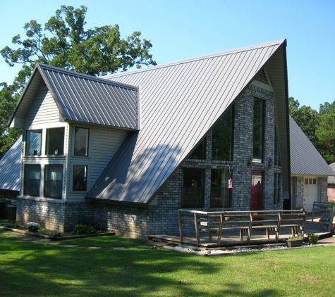 LMC Roofing & Construction - De Kalb, TX. Charcoal Grey Metal Roof | Texarkana Texas